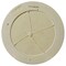 Ekena Millwork Devon Ceiling Medallion (Fits Canopies up to 3 5/8"), 15 3/4"OD x 1 1/2"P, Primed White CM15DE - alternate 2